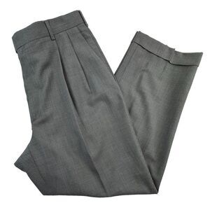 Zanella Dress Pants Mens 36 Bennett Pleated Cuffed Hem Italy